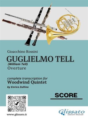cover image of Full Score of "Guglielmo Tell" for Woodwind Quintet